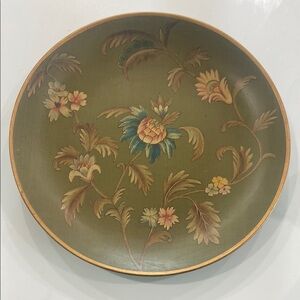 Floral Decorative Plate
